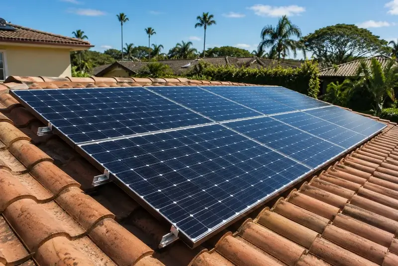 Installation de panneaux solaires en Pyrenees Orientales